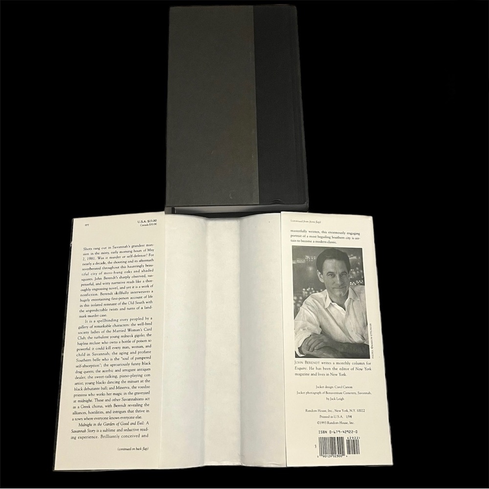 Signed Midnight in the Garden of Good and Evil ~ Vintage Hardback Nonfiction - Picture 5 of 16